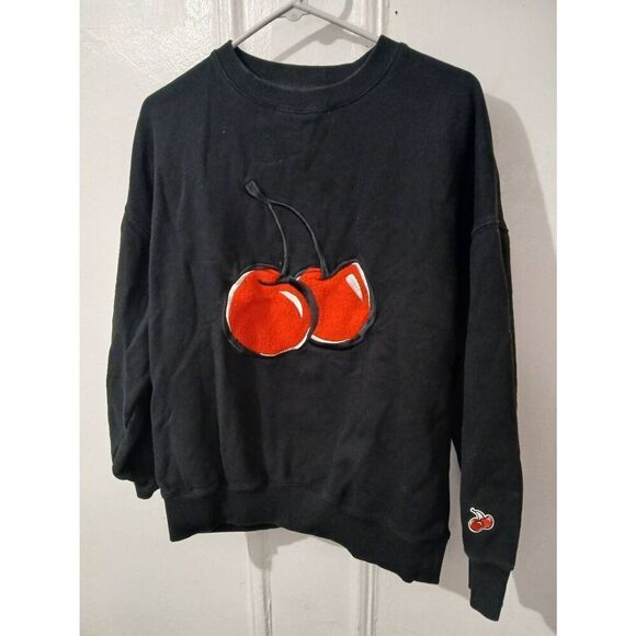 kirsh Sweaters - Black Cherry Embroidered Women's Sweater